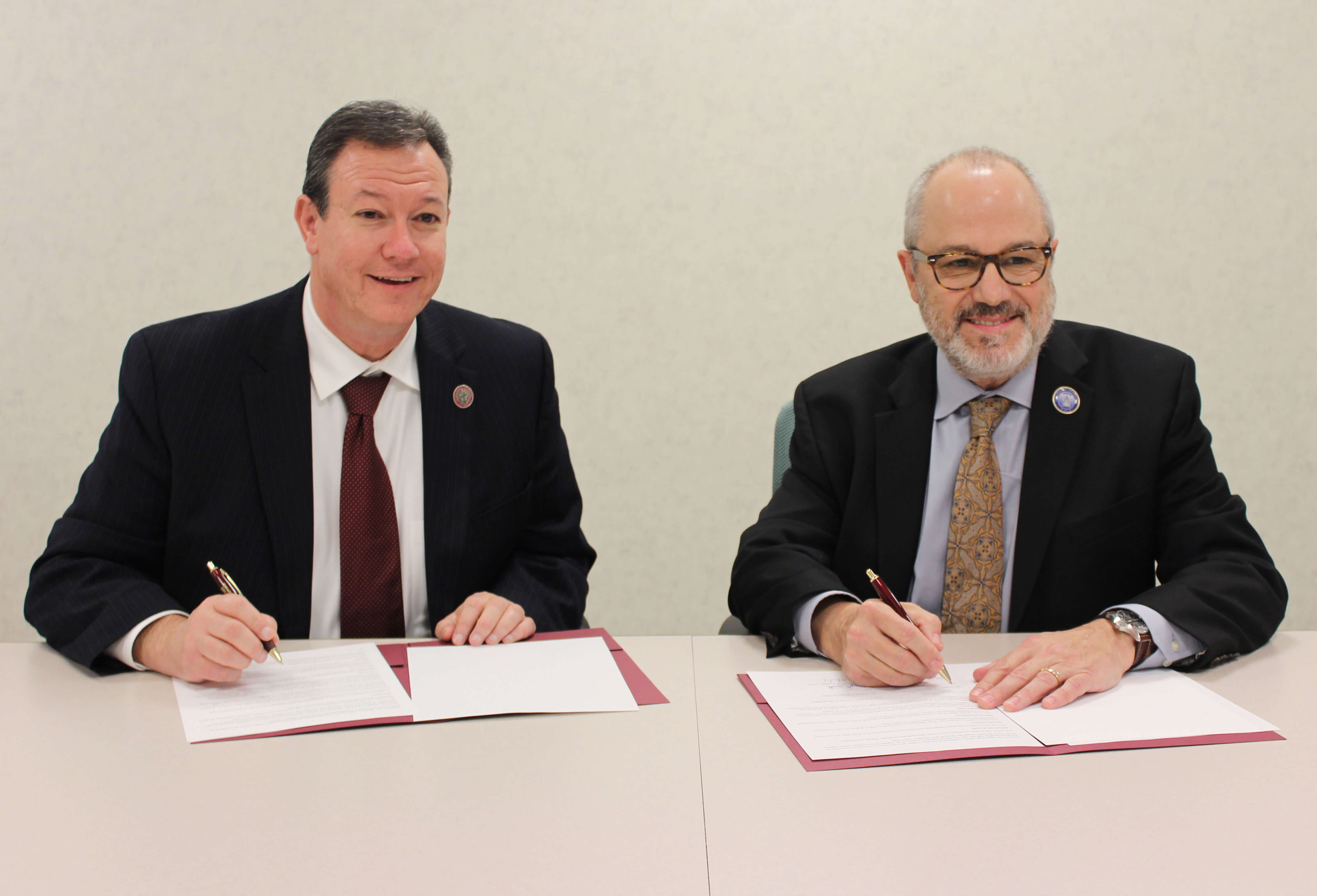 County College of Morris and Centenary University Sign Transfer Program