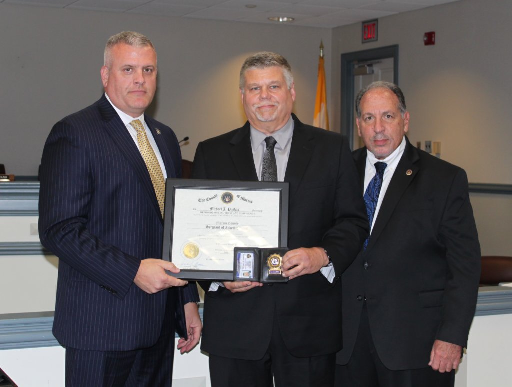 Morris County Prosecutor's Office Announces Promotions of Detectives ...