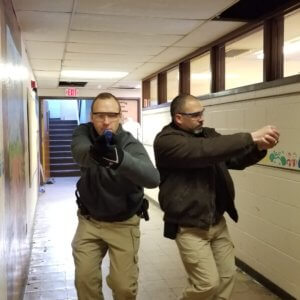 Police participate in active shooter training in Rockaway Borough