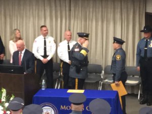 Graduation for new county corrections officers