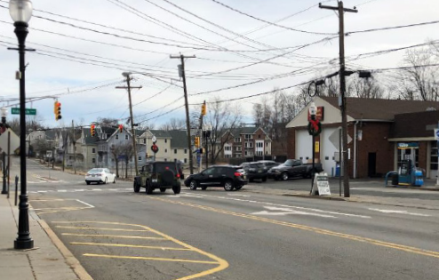 Morris St. Ridgedale Ave. Intersection