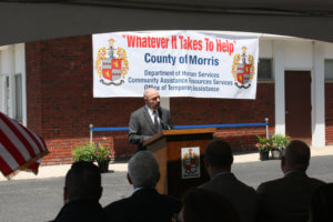 Photo: Dover Mayor James Dodd at podium