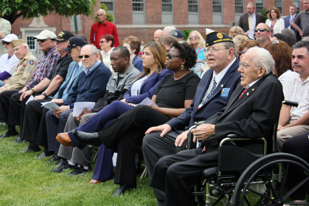 Group of Morris County veterans who received the Distinguished Military Service Medal