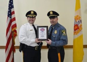 Chief Gabe DiPietro and Lieutenant Steven Ferraioli of the Morris County Park Police