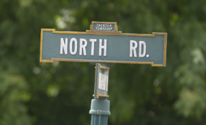 North Road street sign