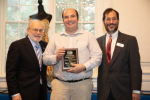 (l/r) MUA Board Chairman William Hudzik, Steve Nebesni,, and MUA Executive Director Larry Gindoff