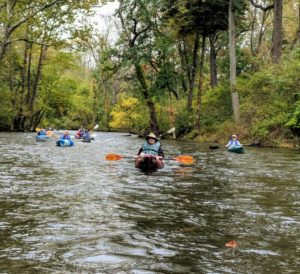 Photo of Kayakers on the Musconetcong River