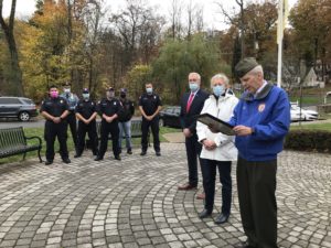 Freeholder John Krickus Reads Resolution