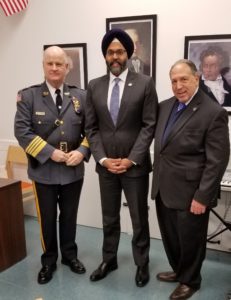 Sheriff Gannon, Attorney General Grewal, and Prosecutor Knapp